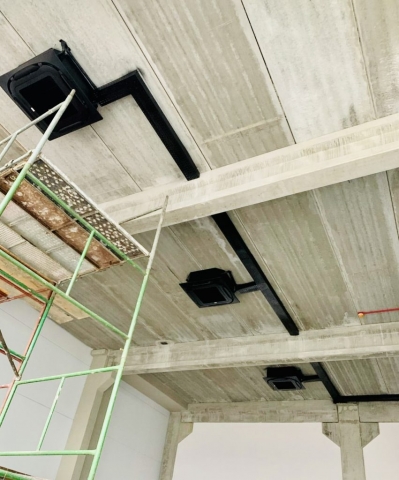 Venda e Instalação de Sistema VRV DAIKIN. Cassetes Round Flow 360 graus.