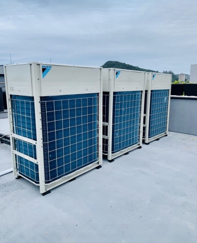 Venda e Instalação de Sistema VRV DAIKIN de 62 HP.