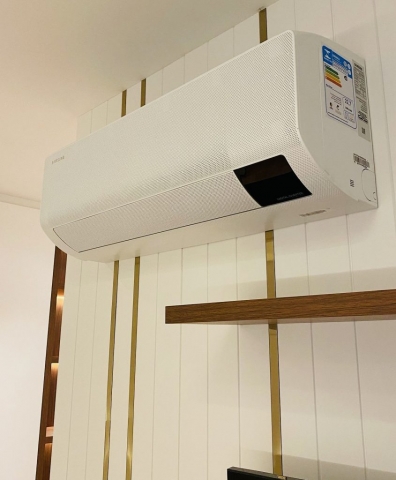 Instalação de Sistema Individual Samsung com Evaporadora WindFree.