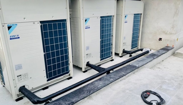 Instalação de Sistema VRF DAIKIN de 60HP.